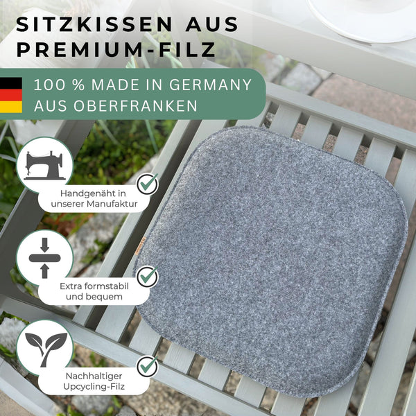 Sitzkissen Filz Design RUNDAD