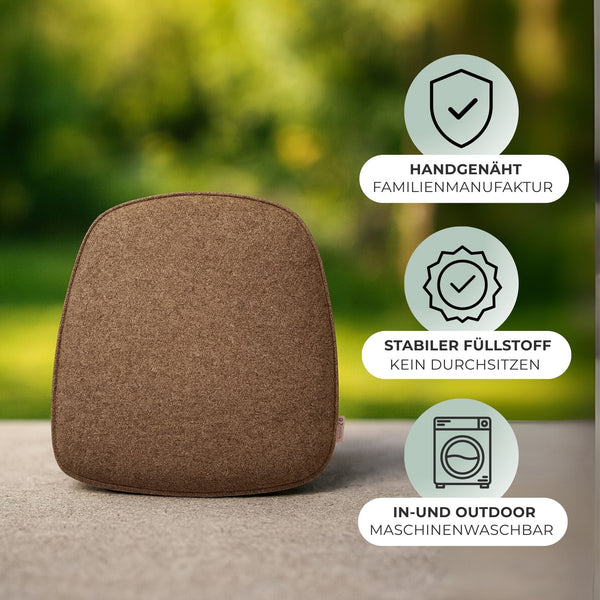 Sitzkissen Filz Design KOMFORT
