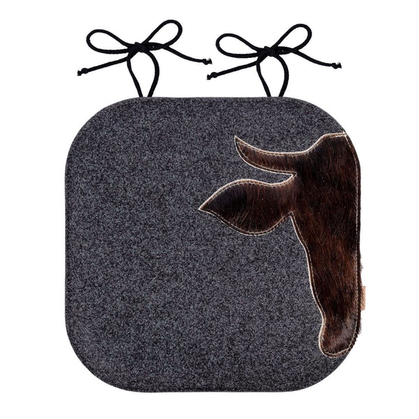 Sitzkissen Filz & Kuhfell XAVERL