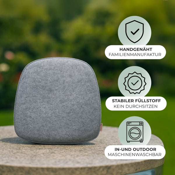 Sitzkissen Filz Design KOMFORT
