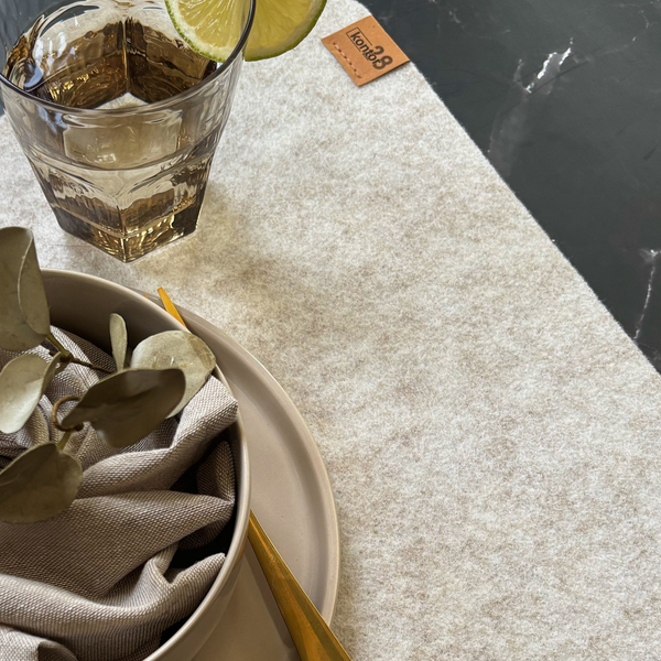 Tischset Filz RUNDAD