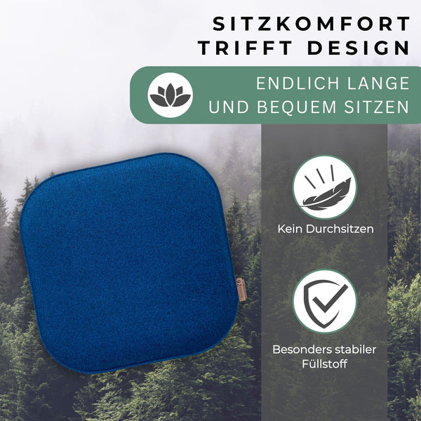 Sitzkissen Filz Design RUNDAD