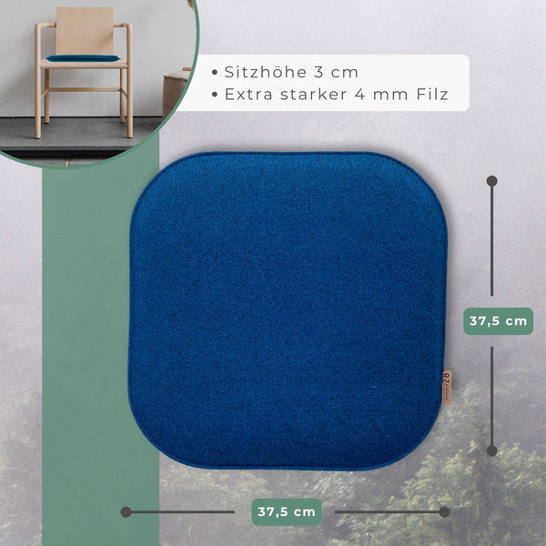 Sitzkissen Filz Design RUNDAD