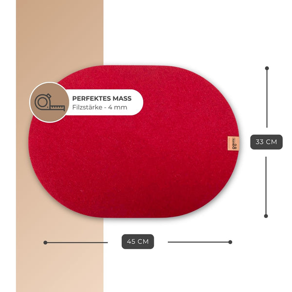 Tischset Filz OVAT