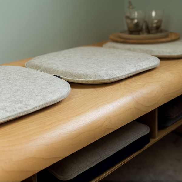 Sitzkissen Filz Design RUNDAD