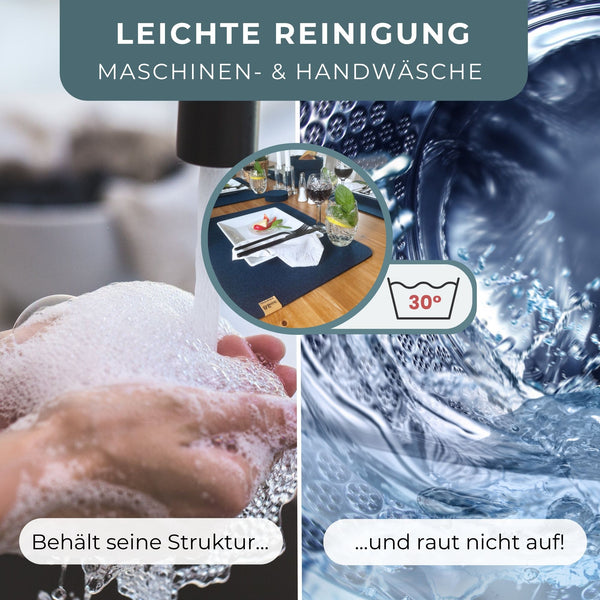 Tischset Filz RUNDAD