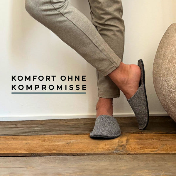 Gästehausschuhe Filz PREMIUM