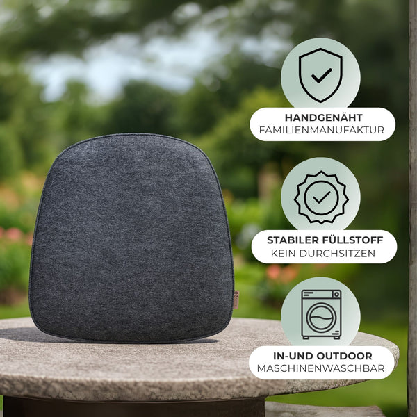 Sitzkissen Filz Design KOMFORT