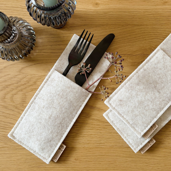 Bestecktasche Filz PLATTA