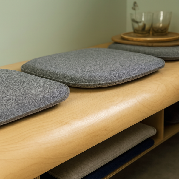 Sitzkissen Filz Design RUNDAD