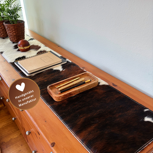 Tischläufer Filz & Kuhfell GUSTL