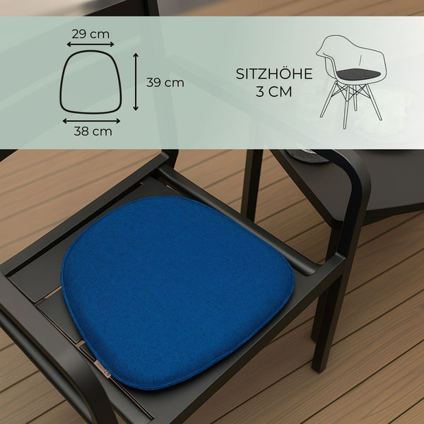 Sitzkissen Filz Design KOMFORT