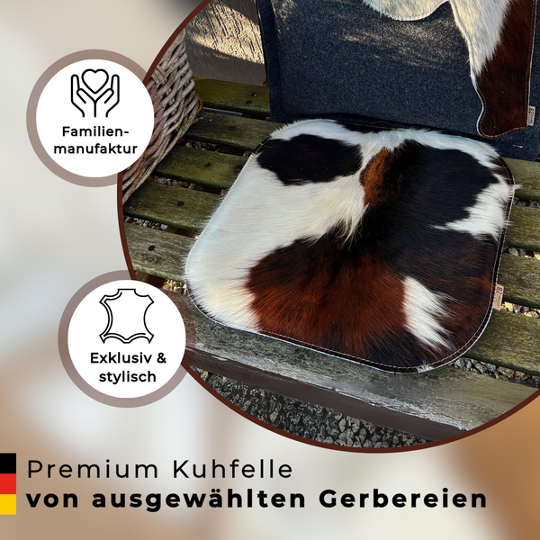 Sitzkissen Filz & Kuhfell GUSTL