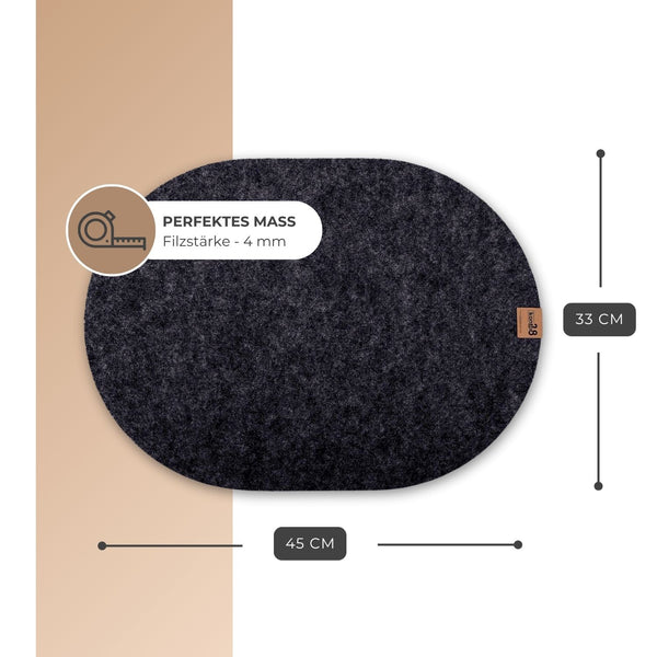 Tischset Filz OVAT