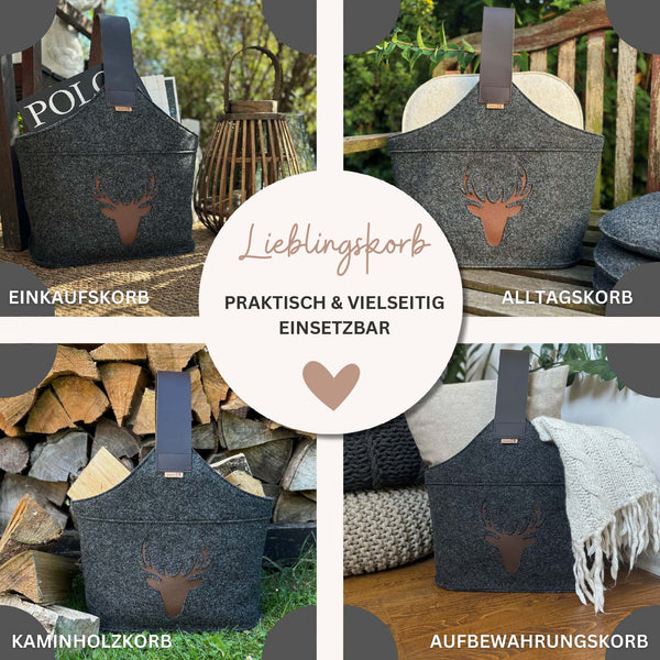 Filzkorb JOHANN