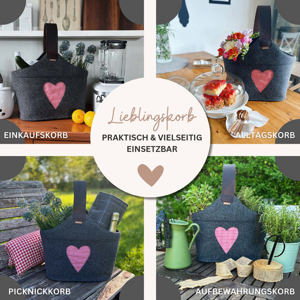 Filzkorb LANDLIEBE