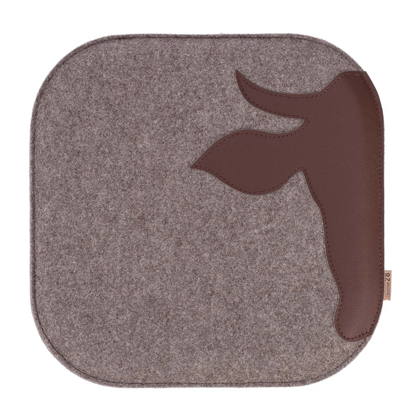 Sitzkissen Filz & Leder XAVERL