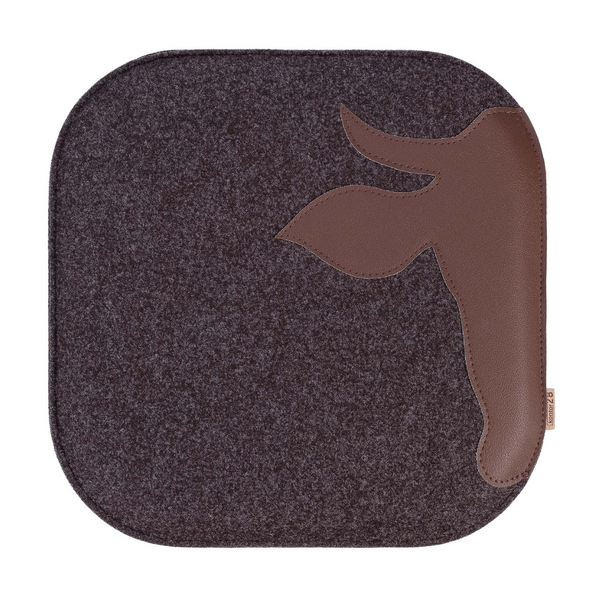 Sitzkissen Filz & Leder XAVERL