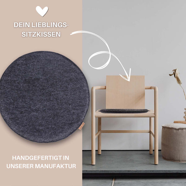 Sitzkissen Filz Design APLIS