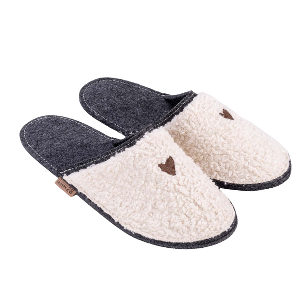 Pantoffeln TEDDY Herz