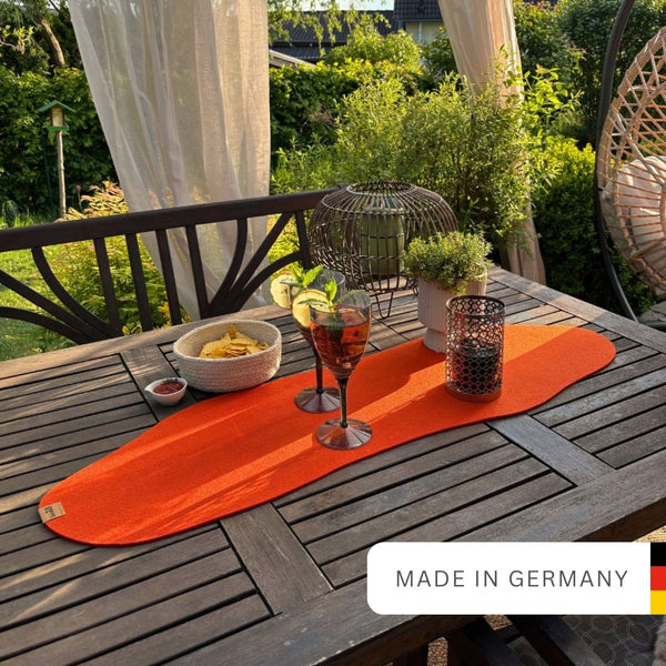 nachhaltiger-tischlaeufer-vejle-filz-upcycling-deutschland-orange-mango-outdoor