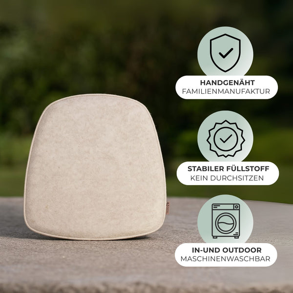 Sitzkissen Filz Design KOMFORT