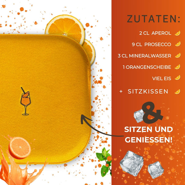 Sitzkissen Filz APERITIVO