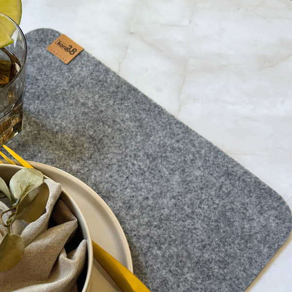 Tischset Filz RUNDAD