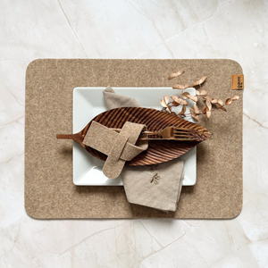 Tischset Filz RUNDAD