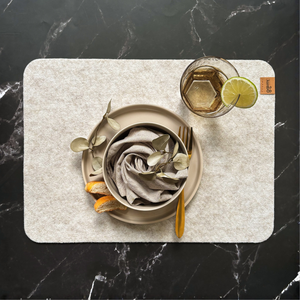 Tischset Filz RUNDAD