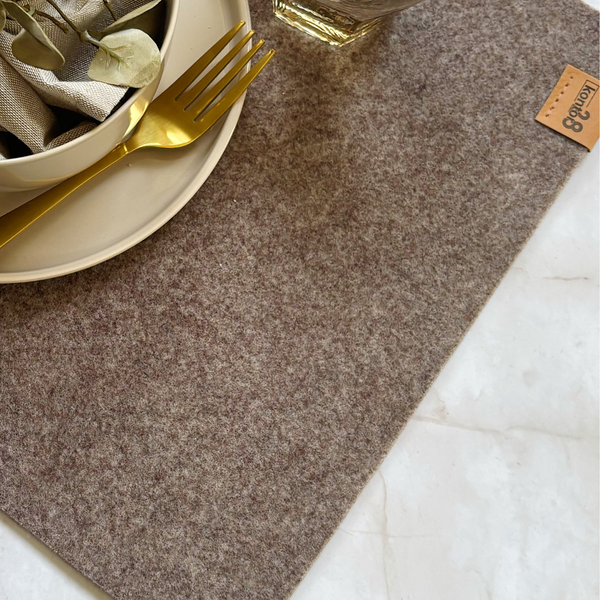 Tischset Filz RUNDAD