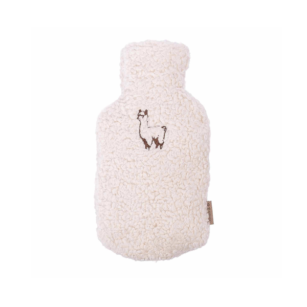 Wärmflasche Teddy Alpaka