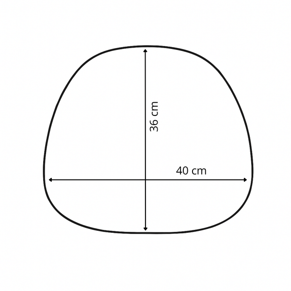 Sitzkissen Filz für Vitra EAMES Chair