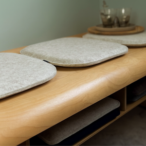 Sitzkissen Filz Design RUNDAD