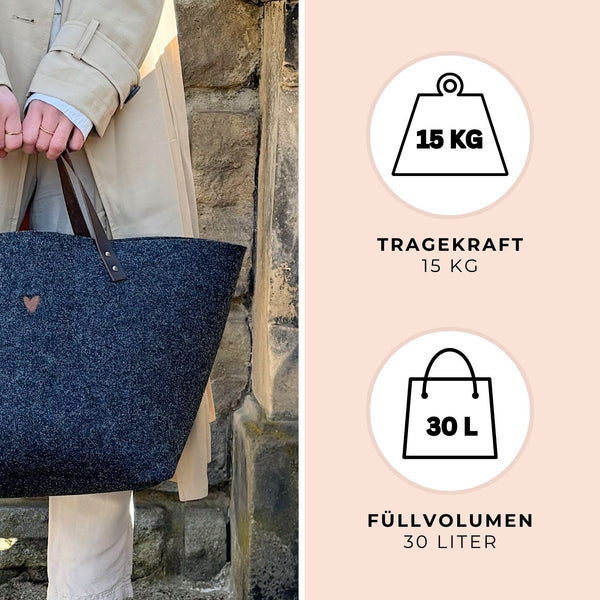 Filztasche BERTA