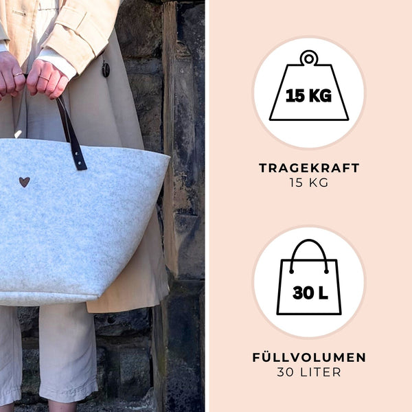 Filztasche BERTA