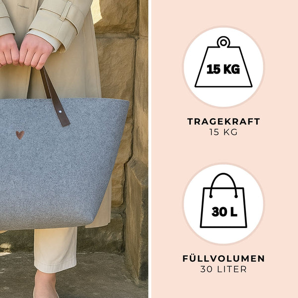 Filztasche BERTA