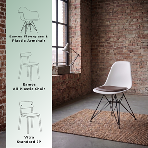 Leder Sitzkissen Vitra EAMES Chair