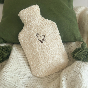 Wärmflasche Teddy Alpaka