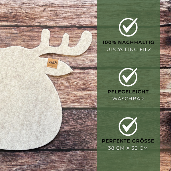 Tischset Moose