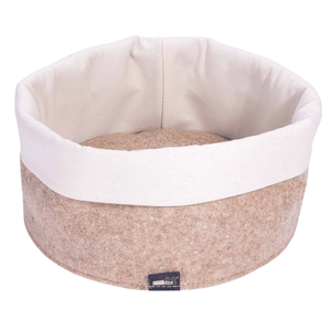 Filz Brotkorb made in germany freigestellt auf weisem hintergrund