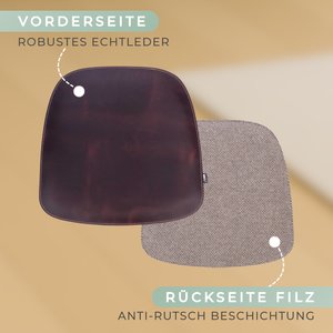 Leder Sitzkissen Vitra EAMES Armchair