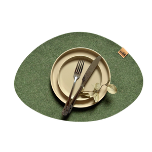 Tischset aus upcycling Filz made in germany