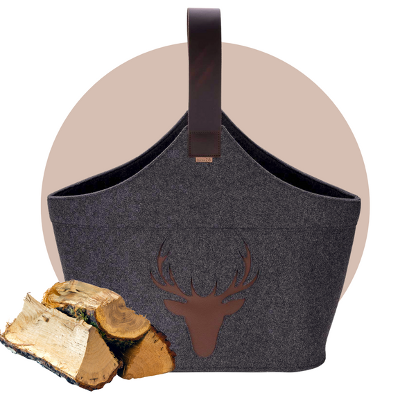 Kaminholztasche JOHANN