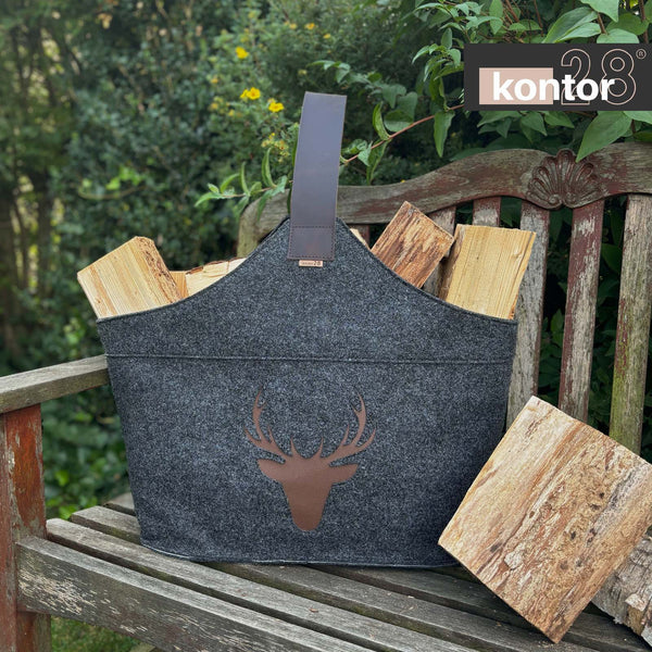 Kaminholztasche JOHANN