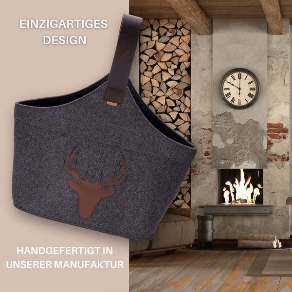 Kaminholztasche JOHANN