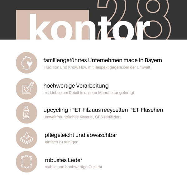 Kaminholztasche JOHANN