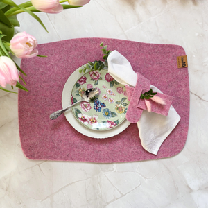 filz tischset made in oberfranken, nachhaltig und umweltbewusst