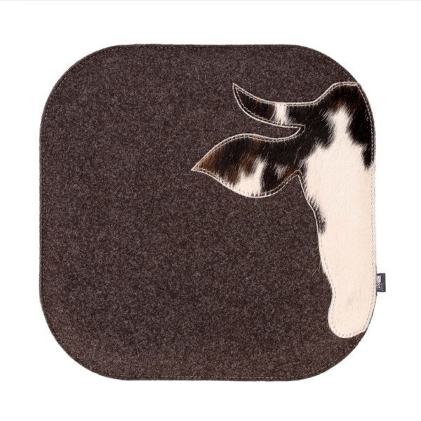 Sitzkissen Filz & Kuhfell XAVERL