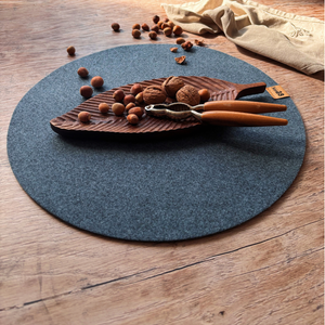Filz Tischset Design APLIS – modern, nachhaltig aus Recycling-Filz – kontor28